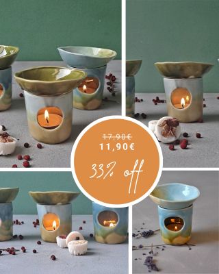 🔥✨ VÝROBOK TÝŽDŇA 9.9 – 15.9 ✨🔥 Predstavujeme vám našu dvojfarebnú vonnú lampu Melír 💚💙 – v pastelovo zeleno-tyrkysovej...