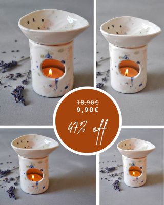 🎆✨ Výrobok týždňa 21.10 – 27.10 ✨🎇 Naša vonná lampa z kolekcie Ohňostroj Každý plamienok sviečky v nej tancuje ako malý...